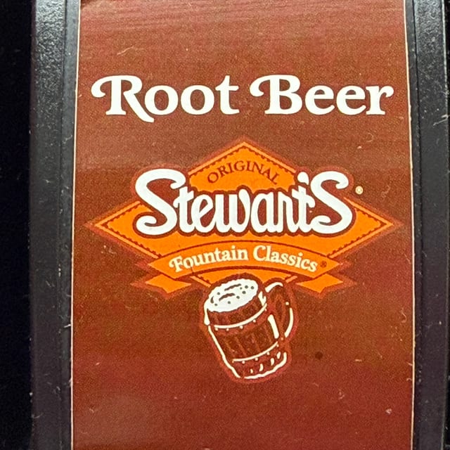 Fountain Stewart's Root Beer.