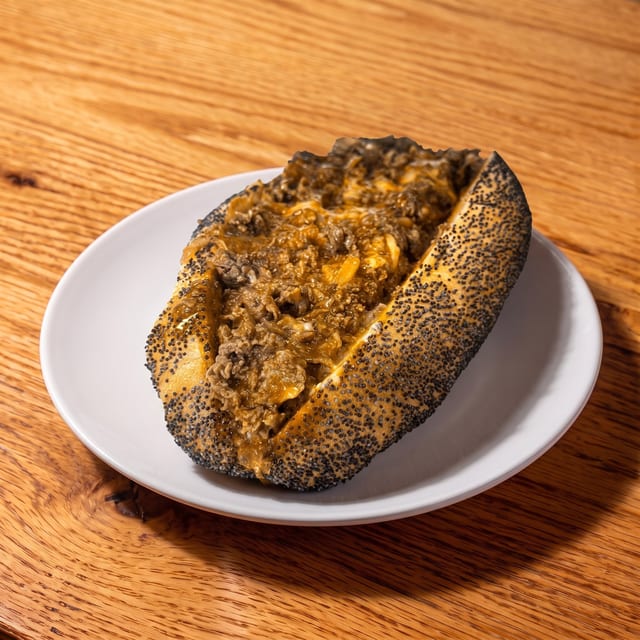Buffalo Banger Steak.