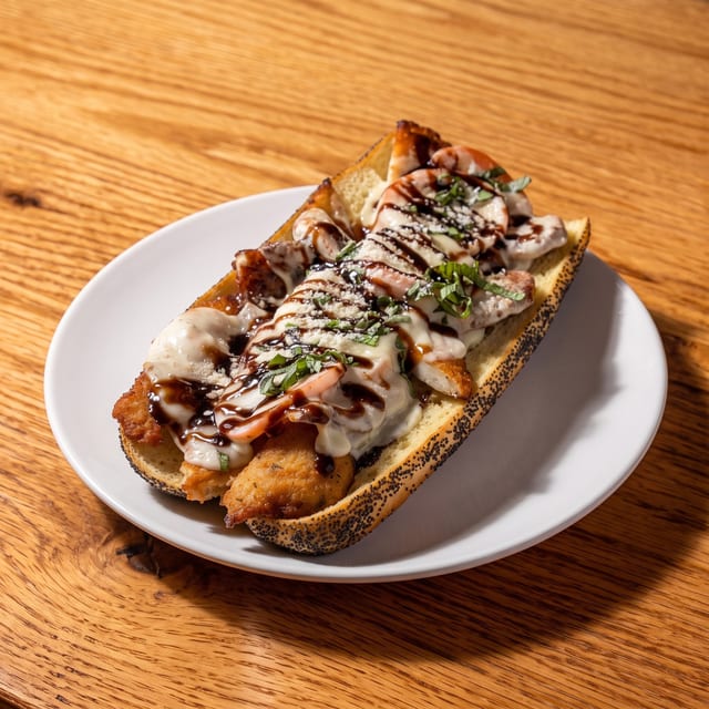 Balsamic Cutlet Sandwich.