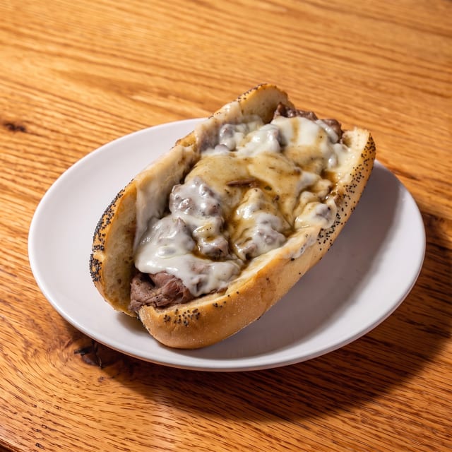 Hot Roast Beef Sandwich.